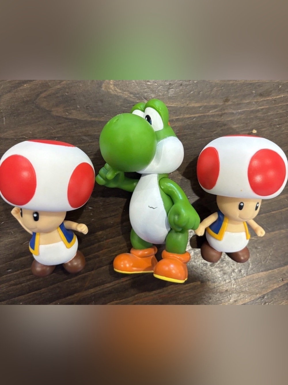 MARIO World of Nintendo 2.5" Figures JAKKS Pacific Super Mario Toads Yoshi